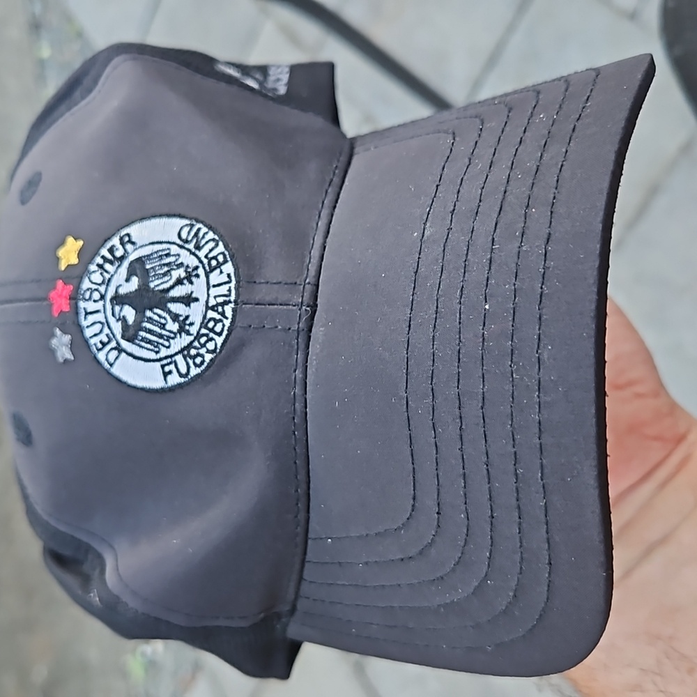 Germany national soccer fuzzball cap nwot